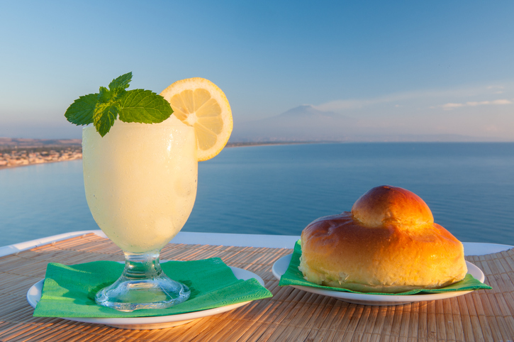 Granita et Gelato, dessert typique Calabre