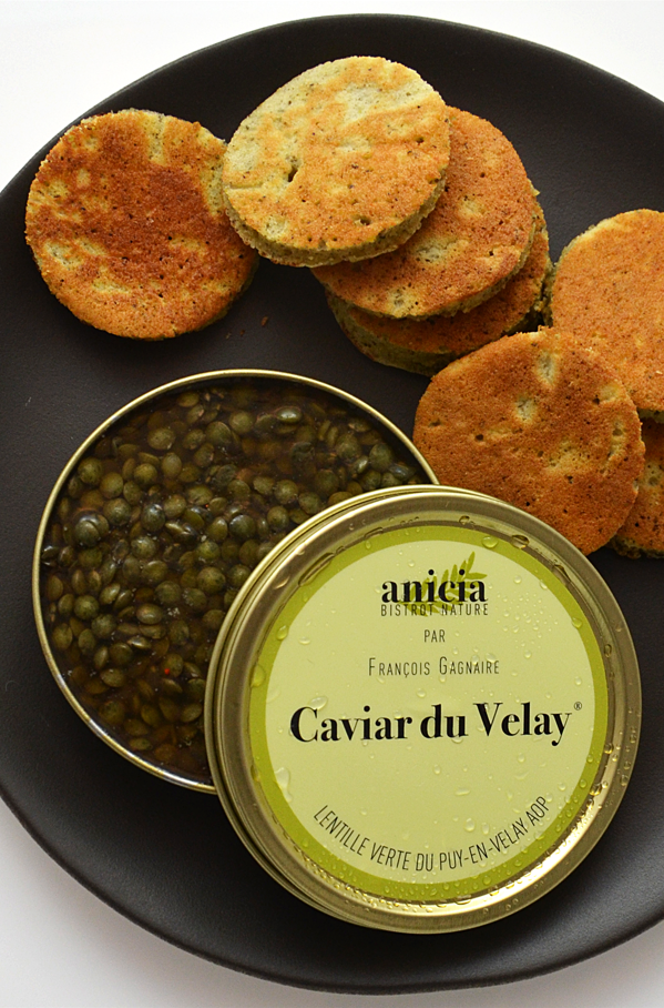 Le Caviar Du Velay par le chef François Gagnaire, cuisine d'Auvergne à Paris