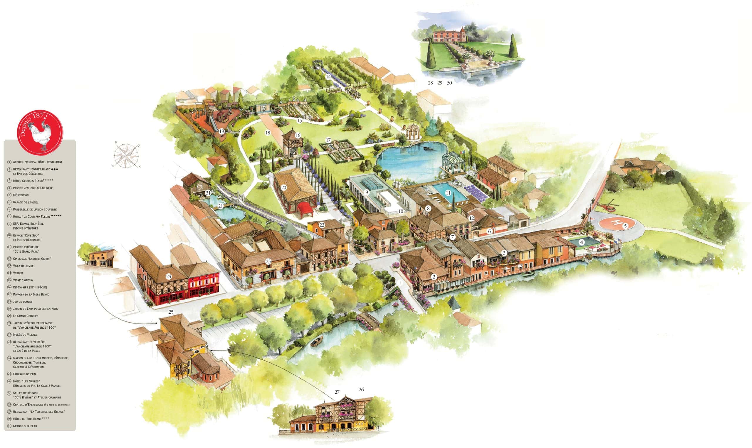 Les Saules Parc & SPA