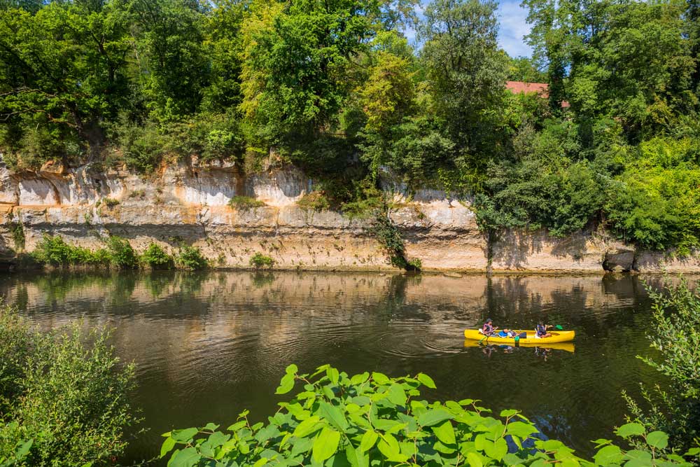 Région Nouvelle Aquitaine kayak vezere