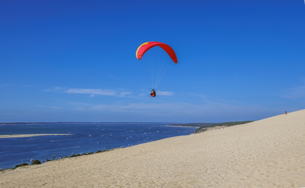 Région Nouvelle Aquitaine parapente