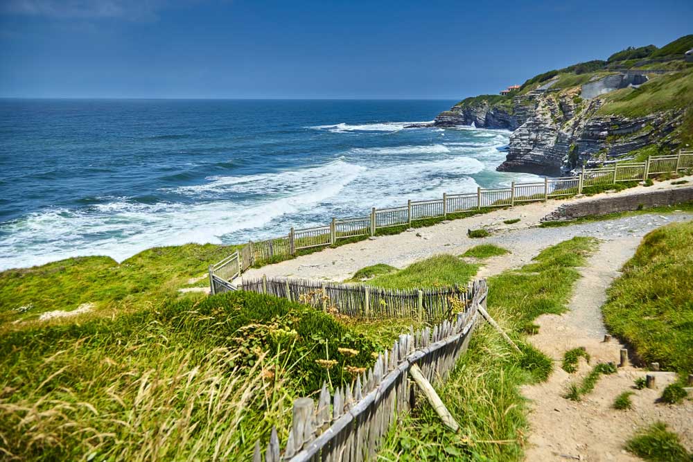 Région Nouvelle Aquitaine sentier littoral