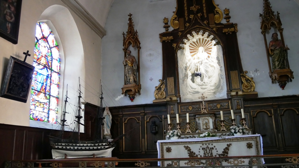 Saint-Valéry-sur-Somme : un terroir à découvrir interieur eglise st valery sur somme shutterstock 2535915201 lacroix christine