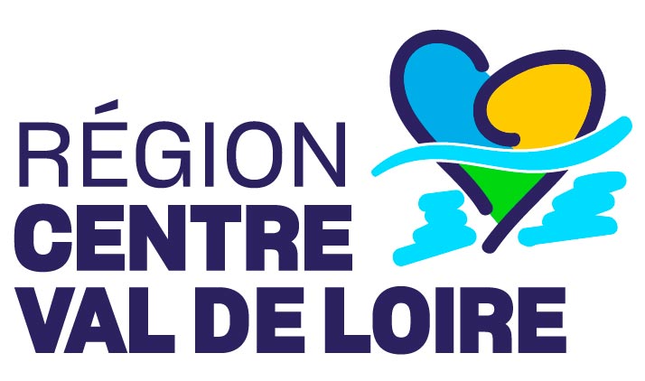 Région Centre-Val de Loire centre val de loire logo couleurs rvb
