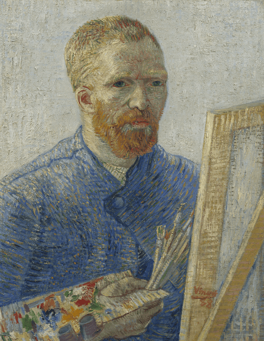 Itinéraire impressionniste France van gogh autoportrait amsterdam. © van gogh museum amsterdam vincent van gogh foundation