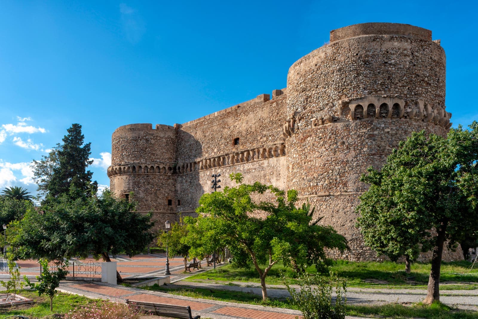 shutterstock 1434697760 ©dionisio iemma reggio calabria calabria italy aragonese castle located in the upper area of the city