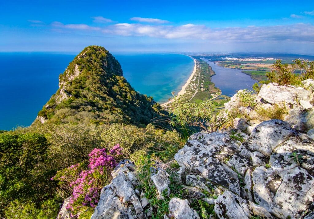 shutterstock 1864965922 ©valeriomei mount circeo latina italy the famous mountain on the tirreno sea in the province of latina very popular with hikers for its beautiful landscapes