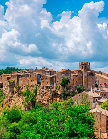 shutterstock 2333583681 ©only fabrizio view of old calcata viterbo italy