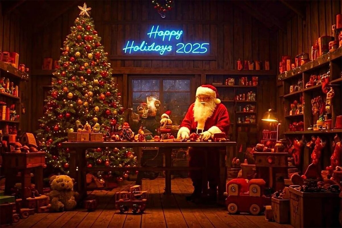 visite de la maison du père noël